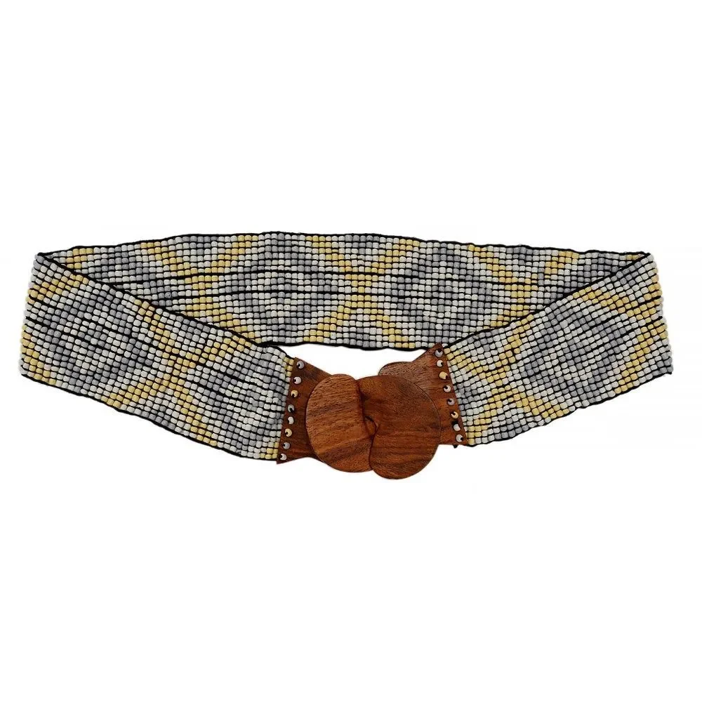 Handcrafted Southwestern Stretch Belt
